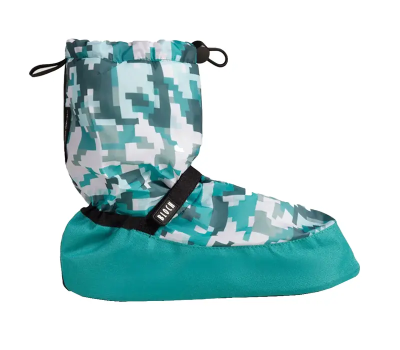 Bloch crazy printed booties, melegítő cipő - Pixel print Bloch