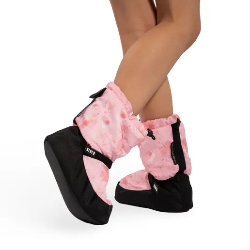 Bloch Booties, Flower Print Edition, melegítőcipők gyerekeknek