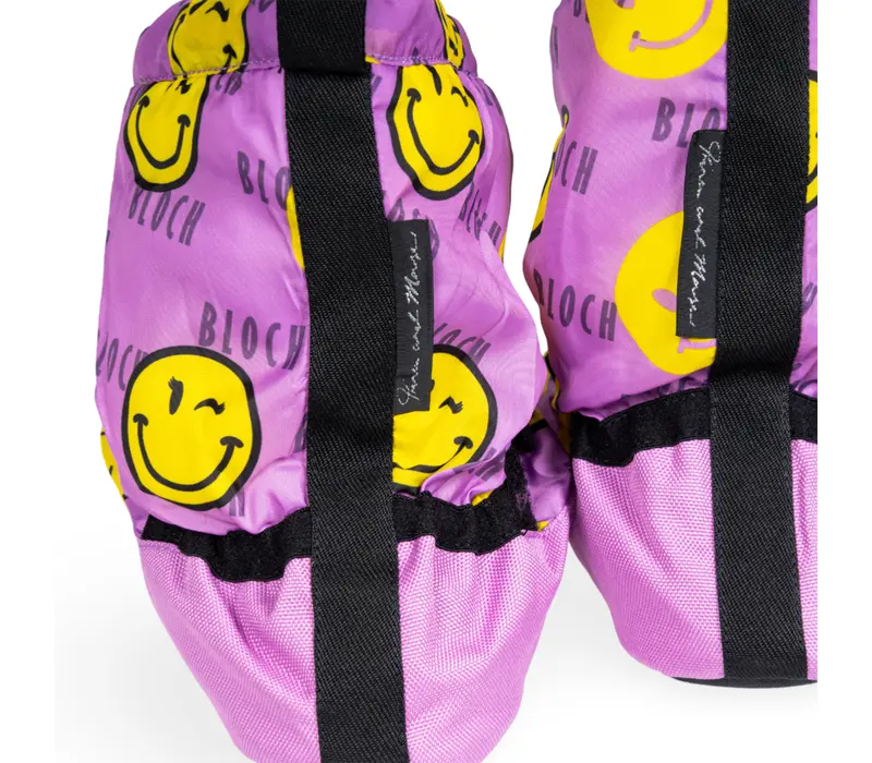 Bloch crazy booties, melegítő cipő gyerekeknek - Smiley Print Bloch