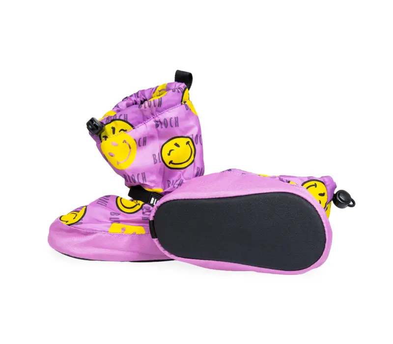 Bloch crazy booties, melegítő cipő gyerekeknek - Smiley Print Bloch