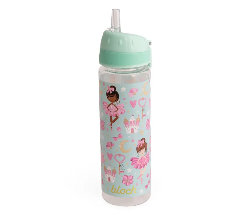 Bloch water bottle, palack lányoknak - Mentazöld