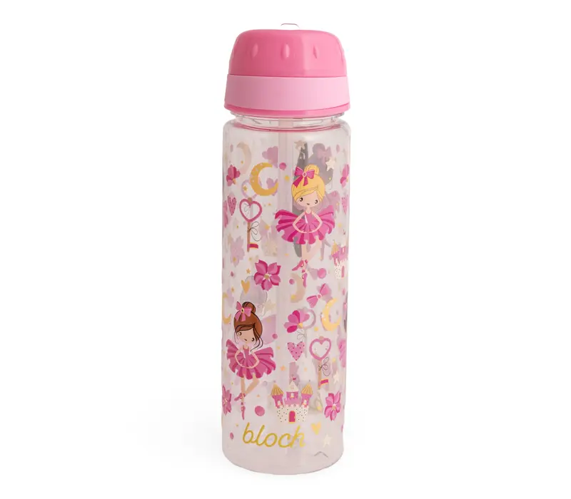 Bloch water bottle, palack lányoknak - Rózsaszín Bloch