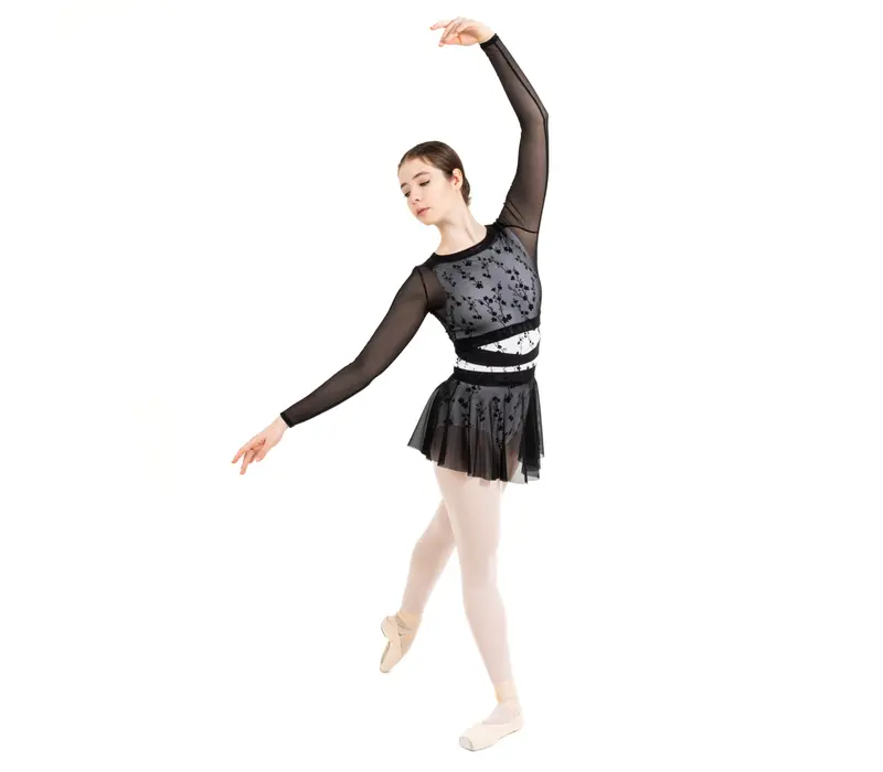 Capezio C'est La Vie Fleur Leotard női ruha széles vállpánttal - Cascading Florals Capezio