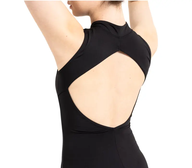 Capezio Cest La Vie La Belle Leotard női nyaknál rögzíthető ruha - Fekete