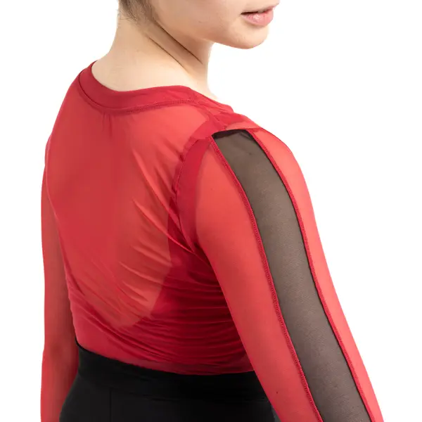 Capezio C'est La Vie Joyeux mesh cover up női top