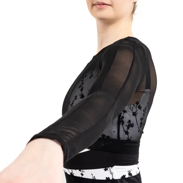 Capezio C'est La Vie Joyeux mesh cover up női top