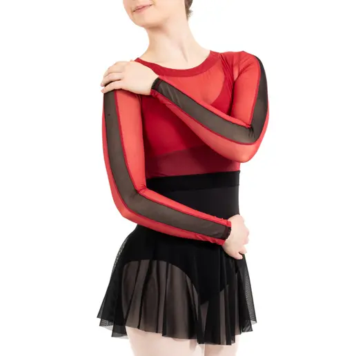 Capezio C'est La Vie Joyeux mesh cover up női top