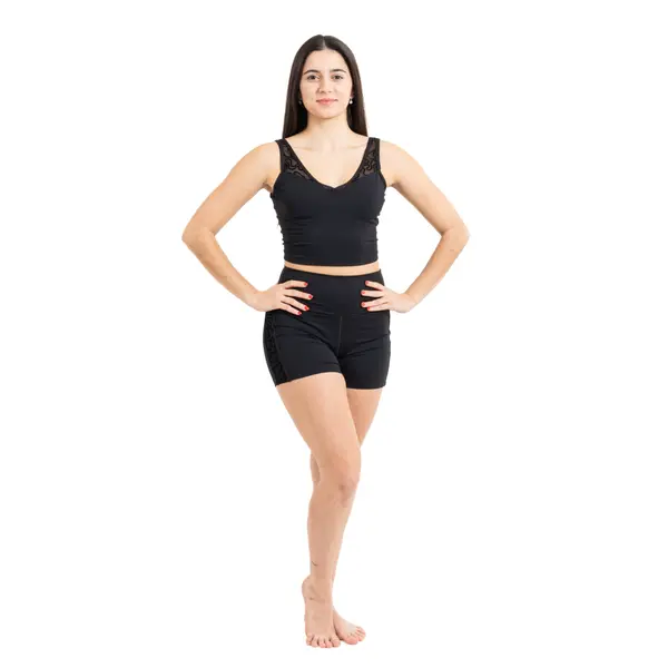 Capezio Bella Notte Vita Side Panel Short, női rövidnadrág