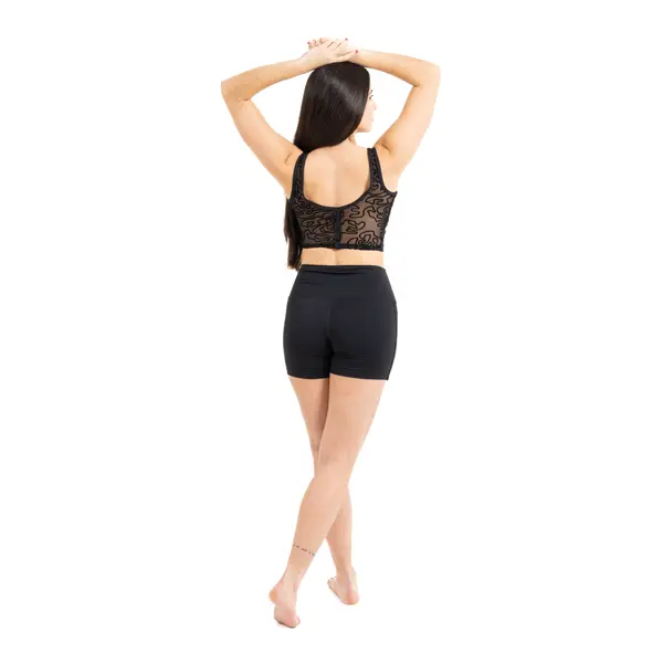 Capezio Bella Notte Vita Side Panel Short, női rövidnadrág