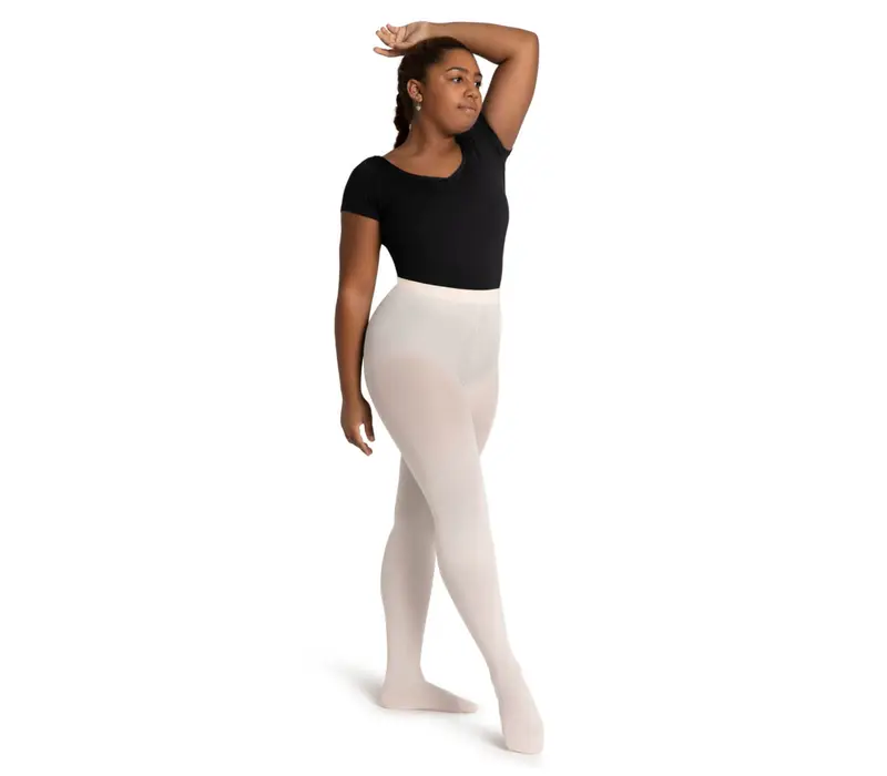 Capezio ultra soft tight self knit, teljes lábú női harisnyanadrág - Világosrózsaszín Capezio