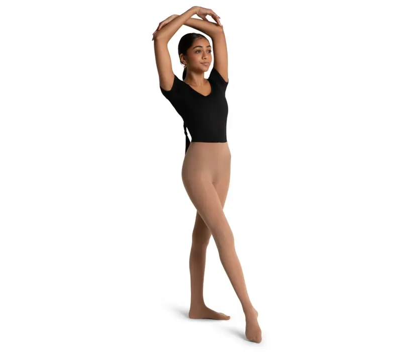 Capezio ultra soft tight self knit, teljes lábú női harisnyanadrág - Testszín Capezio