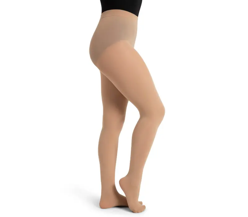 Capezio ultra soft tight self knit, teljes lábú női harisnyanadrág - Világos testszín Capezio