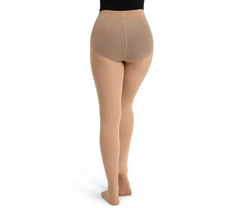 Capezio ultra soft tight self knit, teljes lábú női harisnyanadrág - Világos testszín Capezio