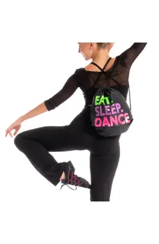 Capezio Eat Sleep Dance, zsinóros hátizsák