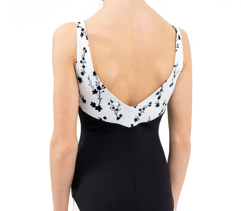 Capezio C'est La Vie Étoile Leotard lányos ruha szélesebb vállpánttal - Cascading Florals Capezio