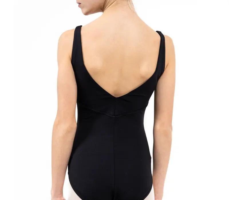 Capezio C'est La Vie Étoile Leotard lányos ruha szélesebb vállpánttal - Fekete