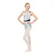 Capezio C'est La Vie Fleur Leotard, lányos ruha szélesebb vállpánttal - Cascading Florals Capezio