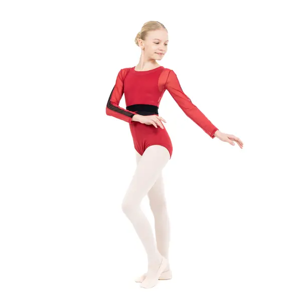 Capezio C'est La Vie Joyeux mesh cover up lányos top