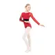 Capezio C'est La Vie Joyeux mesh cover up lányos top - Skarlátvörös Capezio