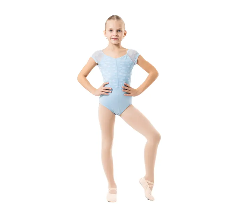 Capezio Nine Rainbow leotard, lányos dressz - Világoskék Capezio