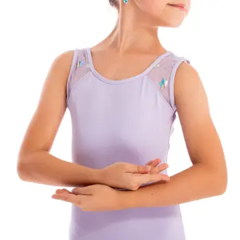 Capezio Star Mars Mesh back leotard, vastag pántokkal ellátott gyerek dressz