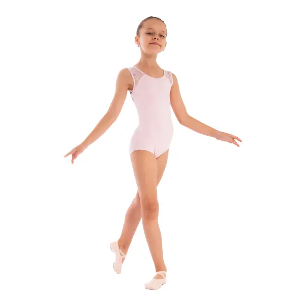 Capezio Star Mars Mesh back leotard, vastag pántokkal ellátott gyerek dressz