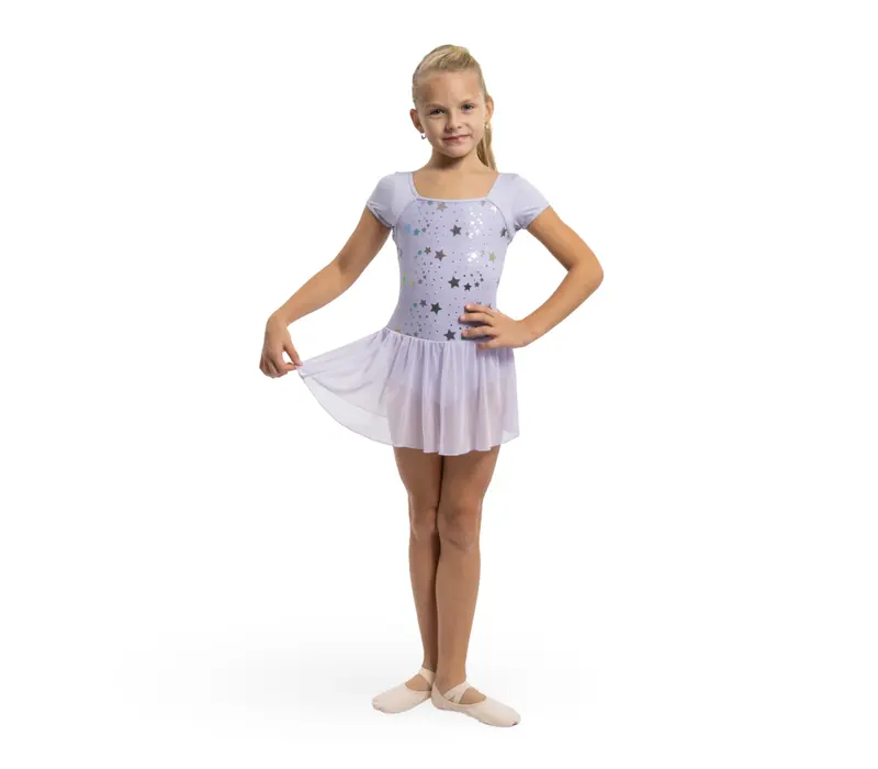 Capezio Star Struck, dressz szoknyával - Levendulalila Capezio