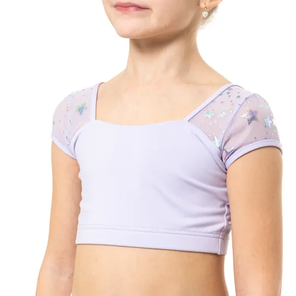 Capezio Star Cosmic Bra Top, crop top lányoknak