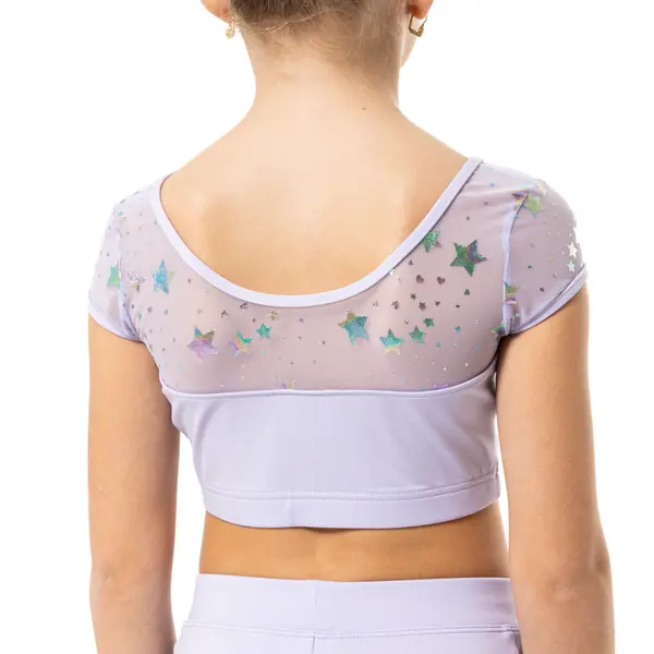 Capezio Star Cosmic Bra Top, crop top lányoknak