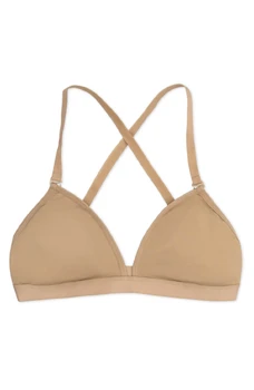 Capezio Deep Neck clear back, női melltartó